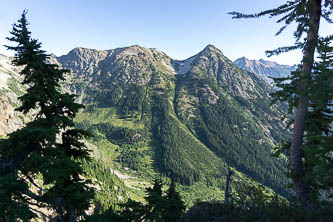 Mustache Mountain and Blackbeard Peak