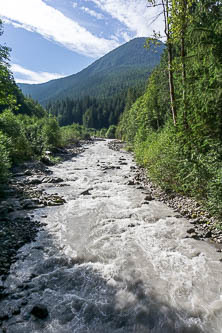 PCT bridge over the Suiattle River