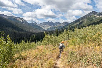 Powder Mountain at the head of the Rock Creek drainage