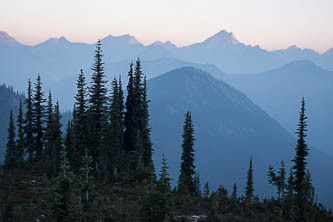 We woke to a smoky sunrise