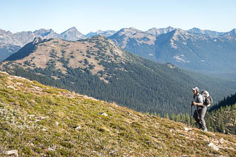 Jim Peak from the south ridge of Tamarack Pk