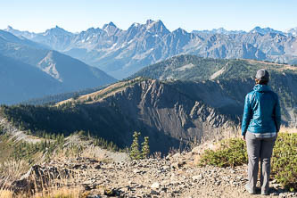 Mount Ballard from the summit of Tamarack Peak