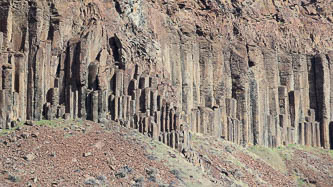 Basalt columns