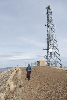 Baldy summit