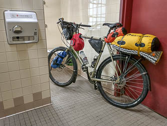 Drying out in Hyak Station