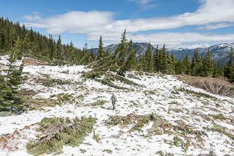 Avalanche debris