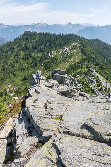 East ridge of Bald Mountain