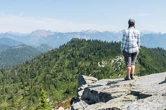 Monte Cristo area from the summit of Bald Mountain