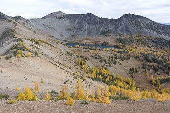 Big Jim Mountain over Lake Augusta