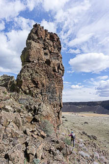 A tower on Umatilla Rock