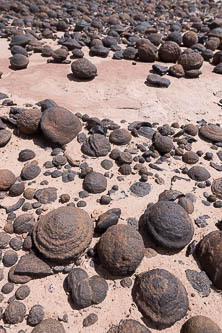 Moqui marbles (iron concretions)