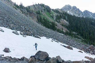 In Solomon Creek basin