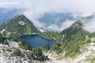 Little Spark Plug from the summit of Spark Plug Mountain