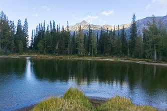 Big Jim Mountain over Carter Lake... again.