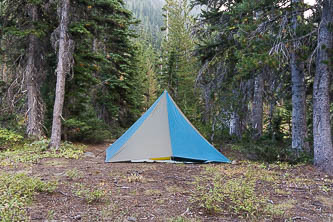 Camp at Carter Lake