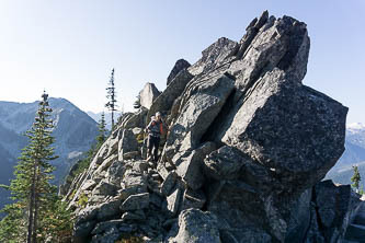 A subsummit of Lemool Mountain