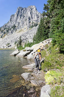Chain Lakes Peak