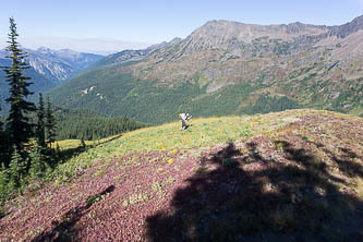 Big Chiwaukum from the north ridge of Frosty Mountain