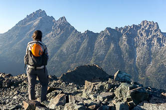 Stuart Range from the summit of Devil's Head