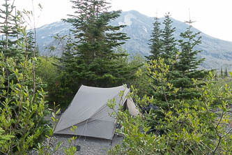 Dry camp north of Pumice Butte