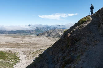 Spirit Lake from Windy Pass